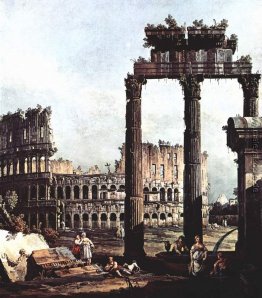 Capriccio mit dem Colosseum