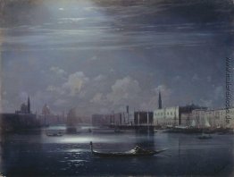 Nacht-Landschaft. Venedig