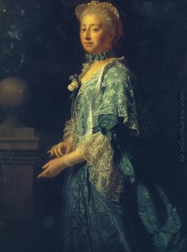 Porträt von Augusta von Sachsen Gotha, Prinzessin von Wales