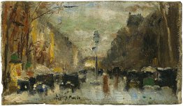 Boulevard in Paris