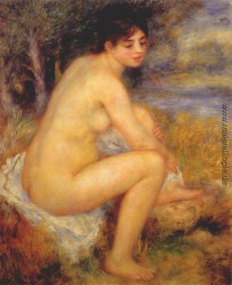 Nude in einer Landschaft