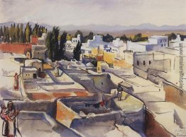 Marokko. Sefrou. Die Dächer der Stadt
