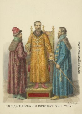 Royal and Edelmann-Kleidung aus dem XVII Jahrhundert