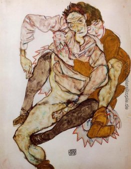 Sitzende Paar (Egon und Edith Schiele)