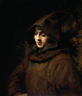 Titus van Rijn in einem Monk `s Habit