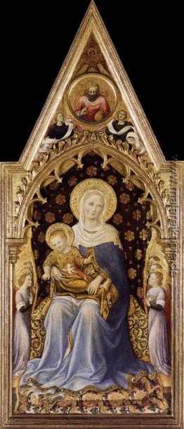 Quaratesi Altarbild, Jungfrau und Kind