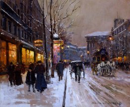 Boulevard de la Madeleine, Winter