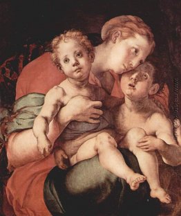 Madonna mit Kind und dem jungen Johannes