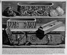 Die römische Altertümer, t. 2, Tafel XLV. Bruchstücke der Grabka