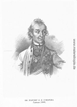 Porträt von Alexander Suworow