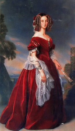 Porträt von Marie Louise, der ersten Königin der Belgier