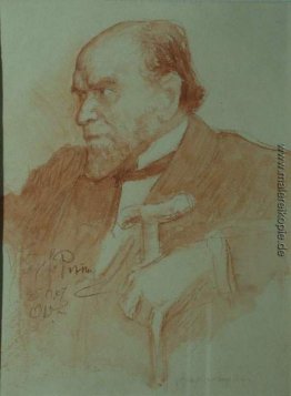 Portrait von Akademiemitglied A. F. Koni