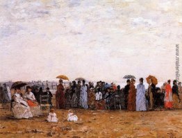 Trouville, Beach Scene