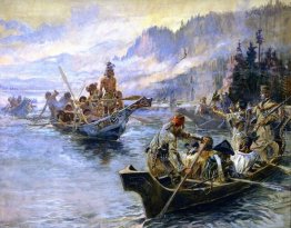 Lewis und Clark auf der Lower Columbia