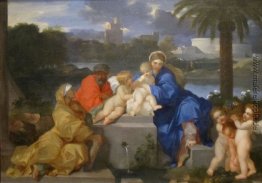 Die Heilige Familie mit Heiligen Elisabeth und dem Johannesknabe