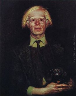 Porträt von Andy Warhol