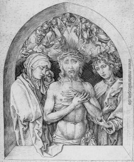 Der Schmerzensmann mit der Jungfrau Maria und St. Johannes der E