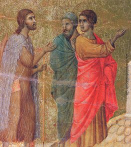 Christus auf dem Weg nach Emmaus (Fragment)