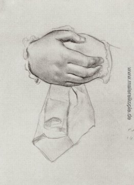 Drawing Hand, um die Frau des Bild Händler