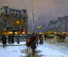 Place Pigalle, Winter