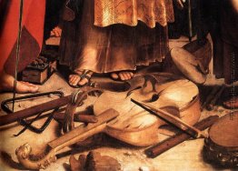 St. Cecilia mit Heiligen (Detail)