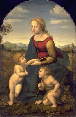 Madonna mit Kind und Johannes der Baptist