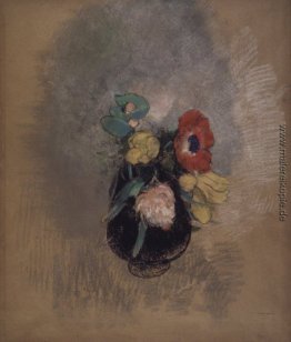 Anemonen und Tulpen