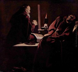 St. Francis in Extasy, auch genannt die Praying Monk neben dem s
