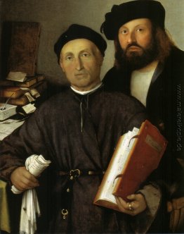Porträt von Giovanni Agostino della Torre und sein Sohn Niccolò