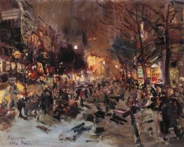 Boulevard in Paris