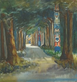 Totem-Weg am Sitka