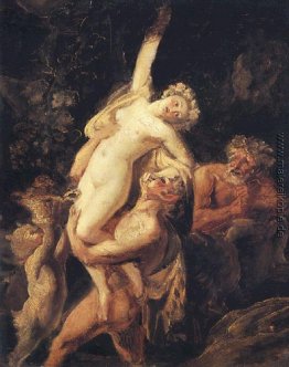 Satyr und Mänade (Bacchanal)