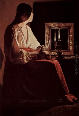 Reue Magdalene, auch genannt Magdalena und zwei Flammen