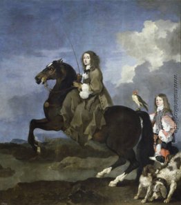 Reiterporträt von Christina, Königin von Schweden