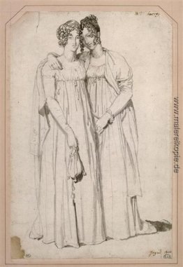 Henriette Harvey und ihre Halbschwester Elizabeth Norton