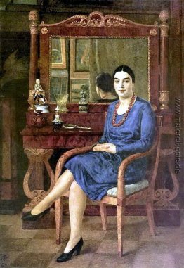 Portrait Z.D.R. (Lady in blue)