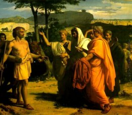 Cincinnatus Receiving Abgeordneten des Senats