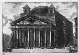 Mit Blick auf das Pantheon des Agrippa