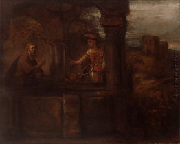 Rembrandt Christus und die Frau von Samaria