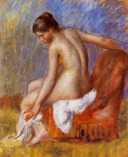 Nude in einem Sessel