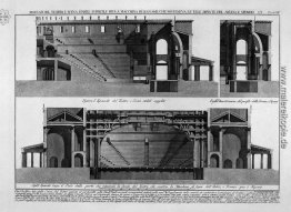 Split des Theaters und der Bühne stabile geschmeidig und Maschin