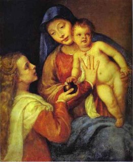 Madonna und Kind mit Maria Magdalena