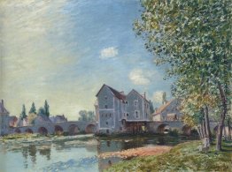 Der Pont bei Moret Nachmittag Wirkung