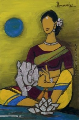 Untitled (Ganesha und Parvati)