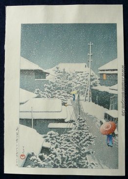 Schnee am Shirochi