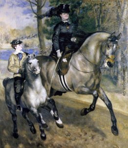 Reiten im Bois de Boulogne (Madame Henriette Darras oder die Fah