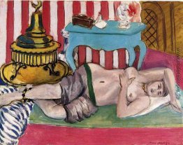 Odalisque mit grünem Schal