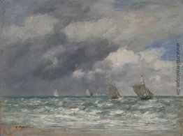 Segelboote in Trouville