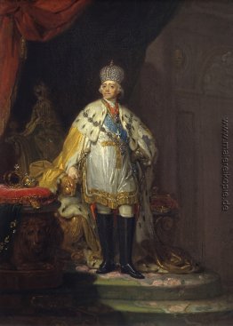 Porträt des Kaisers Paul I