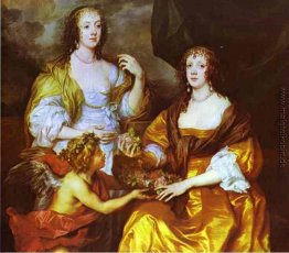 Lady Elizabeth Thimbleby und Dorothy, Viscountess Andover